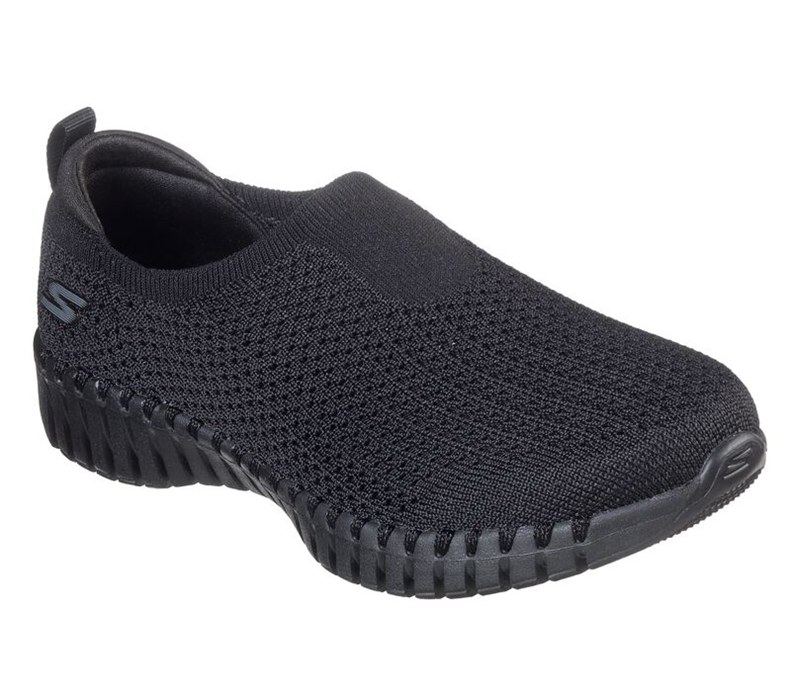 Skechers Gowalk Smart - Keen - Womens Slip On Shoes Black [AU-QU4380]